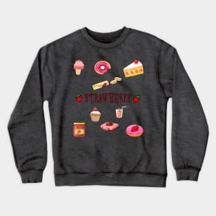 Strawberry Everywhere Crewneck Sweatshirt